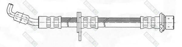 GIRLING 9002389 Гальмівний шланг