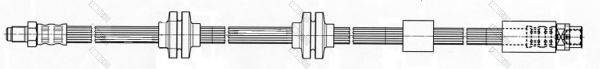 GIRLING 9002416 Гальмівний шланг