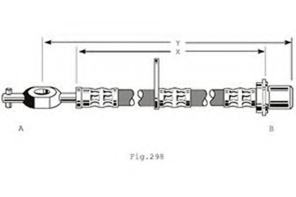 GIRLING 9004203 Гальмівний шланг