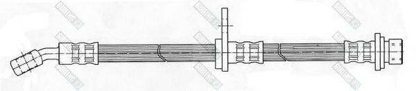 GIRLING 9004602 Гальмівний шланг