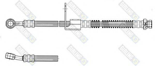 GIRLING 9004958 Гальмівний шланг