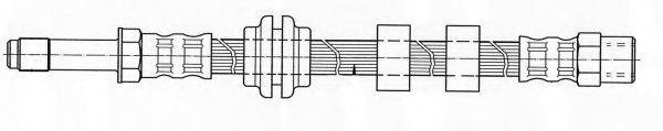 KAWE 511189 Гальмівний шланг