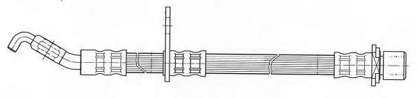 KAWE 511966 Гальмівний шланг