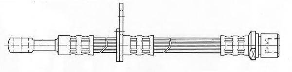 KAWE 511979 Гальмівний шланг