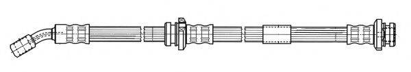 KAWE 512038 Гальмівний шланг