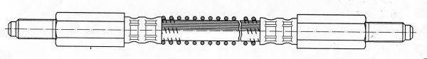 KAWE 510496 Гальмівний шланг