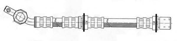 KAWE 510862 Гальмівний шланг