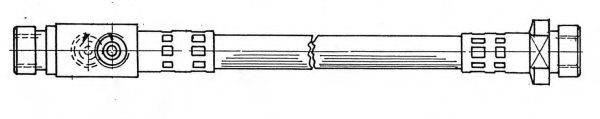 KAWE 510886 Гальмівний шланг