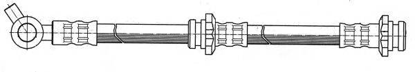 KAWE 511058 Гальмівний шланг