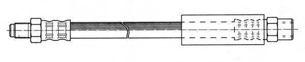 KAWE 511396 Гальмівний шланг