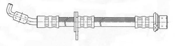 KAWE 511435 Гальмівний шланг