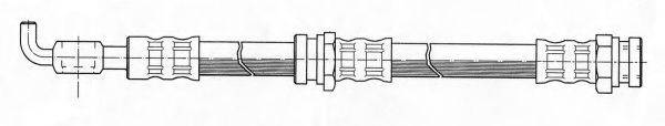 KAWE 511542 Гальмівний шланг