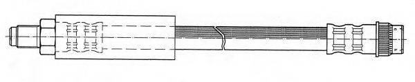 KAWE 511706 Гальмівний шланг