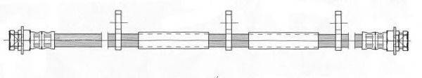 KAWE 512048 Гальмівний шланг