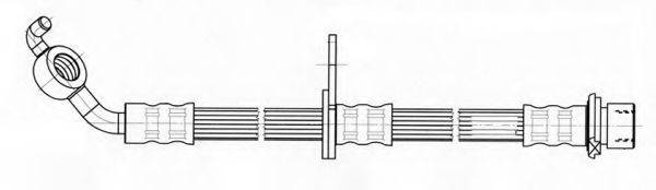 KAWE 512459 Гальмівний шланг