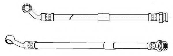 KAWE 514572 Гальмівний шланг