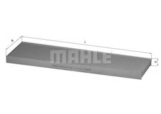 MAHLE ORIGINAL LA85 Фільтр, повітря у внутрішньому просторі