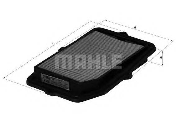 MAHLE ORIGINAL LX850 Повітряний фільтр