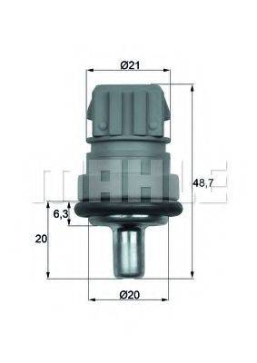 MAHLE ORIGINAL TSE1D Датчик, температура охолоджувальної рідини