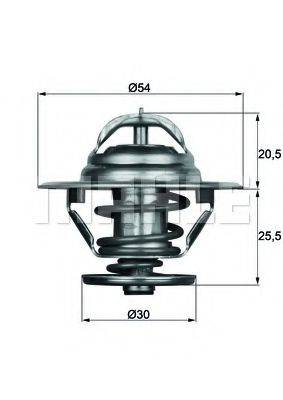 MAHLE ORIGINAL TX979 Термостат, охолоджуюча рідина