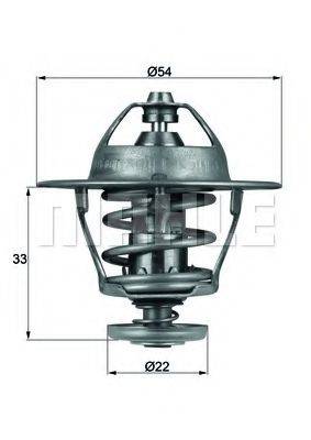 MAHLE ORIGINAL TX5385D Термостат, охолоджуюча рідина