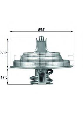 MAHLE ORIGINAL TX5483D Термостат, охолоджуюча рідина