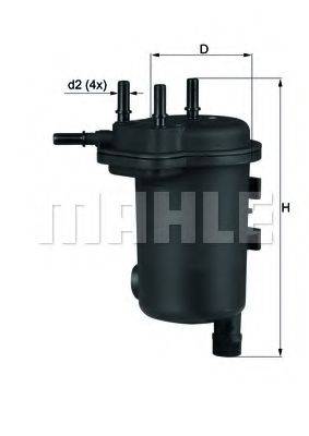 MAHLE ORIGINAL KL633D Паливний фільтр