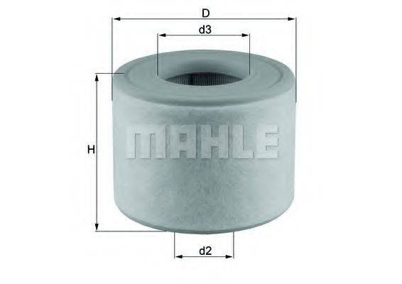 MAHLE ORIGINAL LX26072 Повітряний фільтр