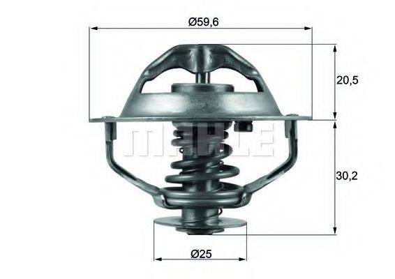 MAHLE ORIGINAL TX10790D Термостат, охолоджуюча рідина