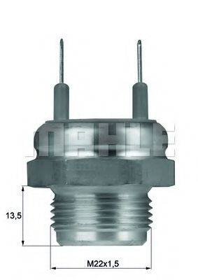 MAHLE ORIGINAL TSW2 Термивимикач, вентилятор радіатора