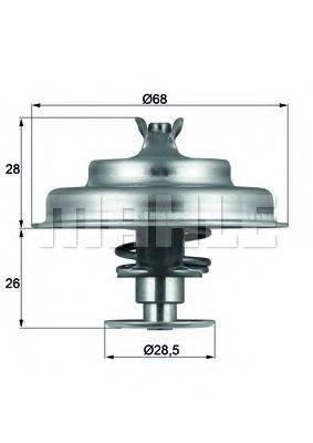 MAHLE ORIGINAL TX7580D Термостат, охолоджуюча рідина