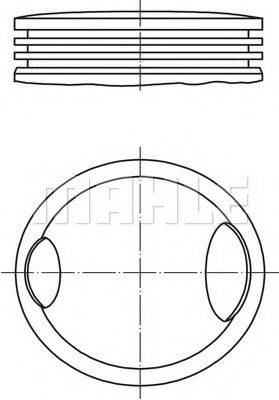 MAHLE ORIGINAL 0331200 Поршень