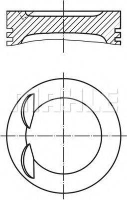 MAHLE ORIGINAL 5038600 Поршень