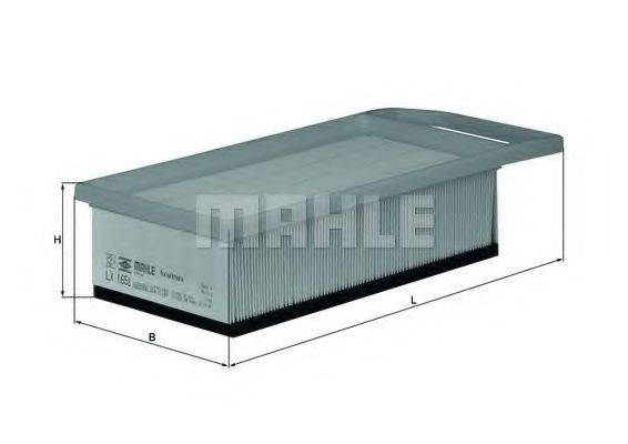 MAHLE ORIGINAL LX1658 Повітряний фільтр