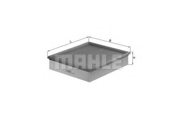 MAHLE ORIGINAL LX980 Повітряний фільтр