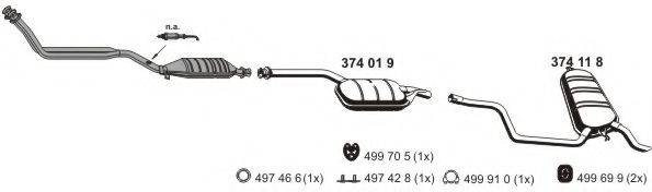 ERNST 040060 Система випуску ОГ