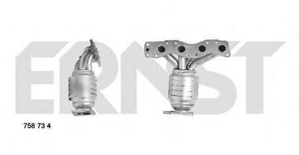 ERNST 758734 Каталізатор; Каталізатор колектора