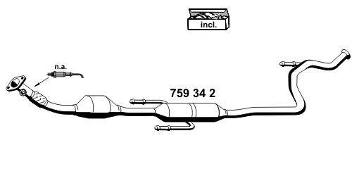 ERNST 759342 Каталізатор