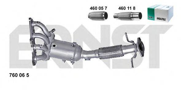 ERNST 760065 Каталізатор; Каталізатор колектора