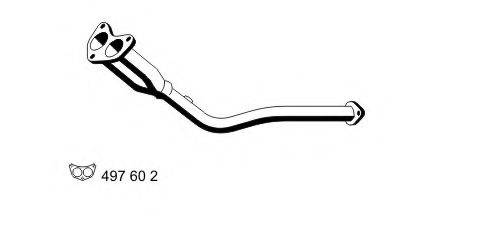ERNST 333429 Труба вихлопного газу