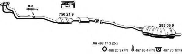 ERNST 020292 Система випуску ОГ