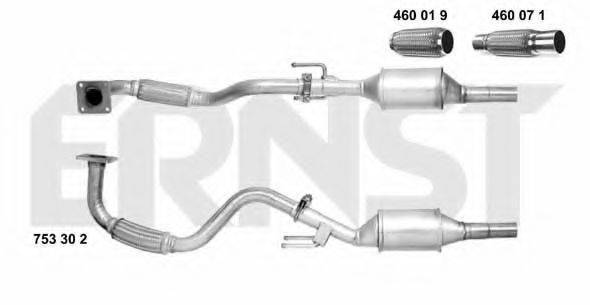 ERNST 753302 Каталізатор