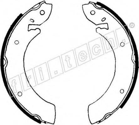 FRI.TECH. 1040079 Комплект гальмівних колодок