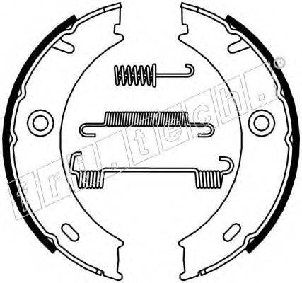FRI.TECH. 1052127K Комплект гальмівних колодок, стоянкова гальмівна система