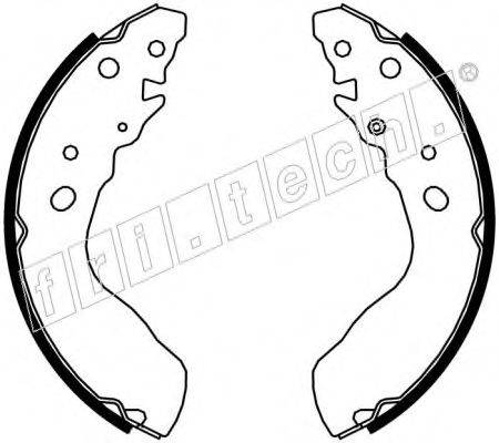 FRI.TECH. 1111245 Комплект гальмівних колодок