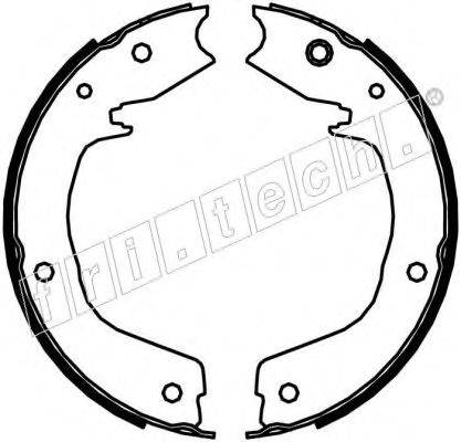 FRI.TECH. 1064179 Комплект гальмівних колодок, стоянкова гальмівна система