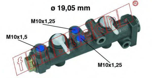 FRI.TECH. PF048 головний гальмівний циліндр