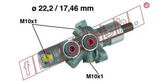 FRI.TECH. PF156 головний гальмівний циліндр