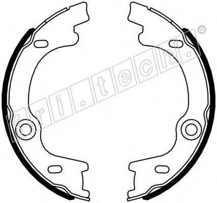 FRI.TECH. 1049169 Комплект гальмівних колодок, стоянкова гальмівна система