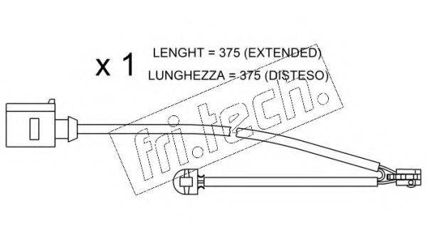 FRI.TECH. SU294 Сигналізатор, знос гальмівних колодок